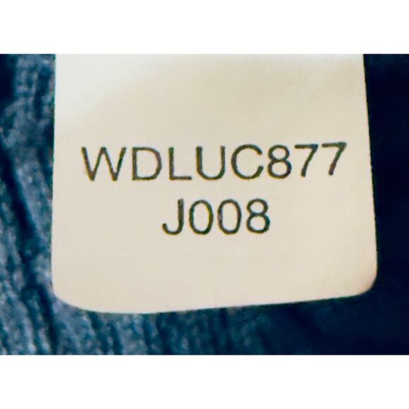 Liz Claiborne Ribbed V-Neck Sweater Navy Blue Cotton Blend Size 1X Plus - Picture 6 of 9